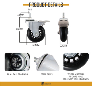 <b>Furniture</b> <b>Wheels</b> and Casters - Product Image 6