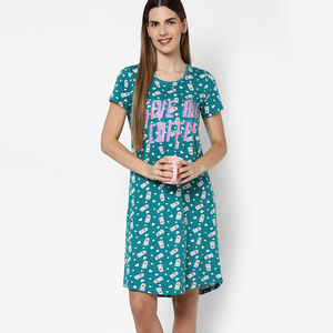 Robe de soirée en dentelle imprimée léopard, tenue Sexy avec col en V, vêtements de nuit d'été pour femmes, nouvelle collection - Product Image 1