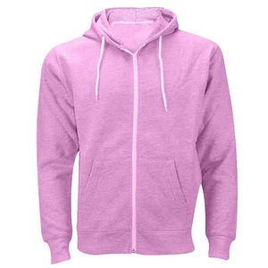 Pull à capuche surdimensionné avec zip intégral pour homme et femme, logo personnalisé, à prix raisonnable - Product Image 5