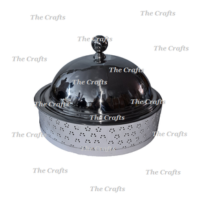 Plato de Servir Redondo de Hierro de Primera Calidad para Bodas, Fiestas y Eventos, Vajilla para Servir Cazuelas - Product Image 3