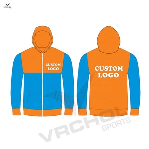 Sudadera personalizada de talla grande con diseño de bordado patrón sólido - Product Image 6