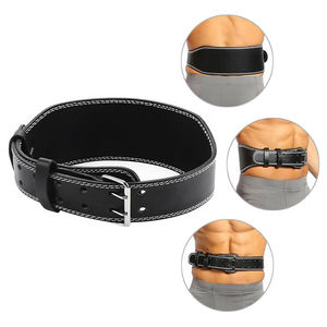 top quality cowhide leather weight lifting gym <b>belts</b> - Product Image 1
