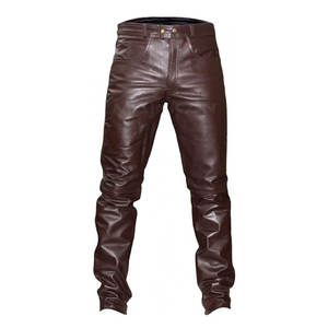 Genuine <b>Leather</b> Pant High Quality <b>Leather</b> <b>Jeans</b> Pant <b>for</b> <b>Mens</b> - Product Image 3