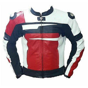 Chaquetas de Motocicleta Impermeables de Invierno para Hombre, Talla Grande, Personalizadas al por Mayor, con Logotipo Personalizado, Acabado Lavado, Cierre de Cremallera, Cuero Vacuno - Product Image 2