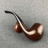 Ensemble de pipes à tabac en bois d'ébène faites à la main, vente en gros, haute qualité, luxe, réutilisables, écologiques, durables, pour fumer