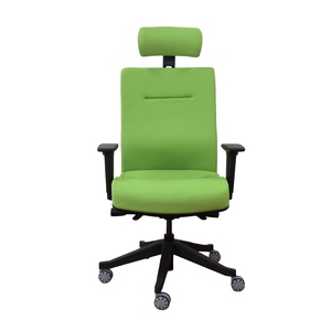 Silla de Oficina Ejecutiva Ergonómica de Alta Calidad en Cuero Genuino, Asiento de Malla Transpirable, Soporte Lumbar, Mecanismo de Inclinación, Moderna - Product Image 1