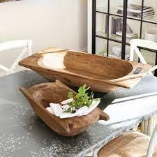 100% ที่ดีที่สุดไม้แป้งชามเสิร์ฟร้อนผู้ขายแป้งชามขายส่งไม้ชามแป้งสำหรับบ้านโรงแรมสำหรับไม้ธรรมชาติสี - Product Image 3