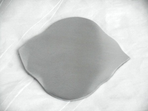 Flower Design Metal <b>Coaster</b> With <b>Silver</b> Finished Perfect for Stylish Tabletop Accessories - Product Image 4