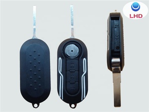 Chìa khóa khuyến mại bìa 3 nút lật đổi từ xa chính shell cho Fiat 500 chìa khóa xe - Product Image 2