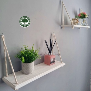 Extensive Range Hanging <b>Shelves</b> Decor Accessories Decor N Utility Craft Wooden Wood Holiday Decoration & Gift - Product Image 2