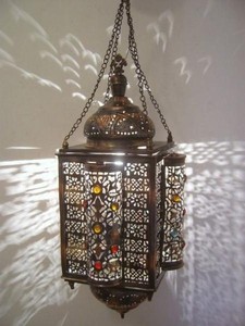 Lampu Gantung Antik Kualitas Terbaik Lampu Gantung Maroko untuk Penerangan Langit-langit untuk Rumah Vintage Logam Dekoratif 5 Bulan - Product Image 5