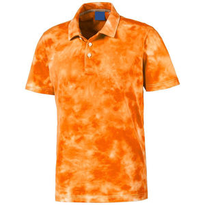 Design personnalisé 2021 Tie Dye pour polo pour hommes Dernier motif d'impression écologique à la mode - Product Image 5