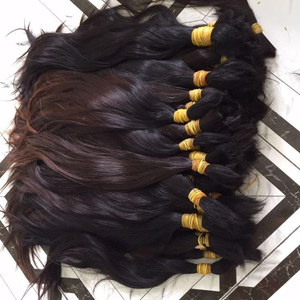 Fully Cuticle Aligned Single Donor Virgin Indian Remy Hair <b>Extensions</b> Never Processed or Chemically Treated - Product Image 3