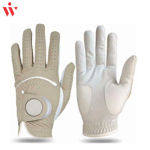 Gants de golf pour hommes de haute qualité Offre Spéciale cuir véritable doux blanc Design nouveaux gants de golf de haute qualité nouveau Design - Product Image 6