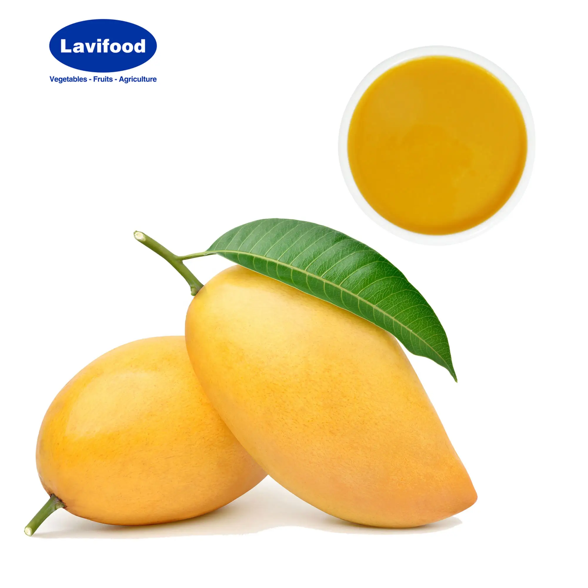 % 100% doğal taze hammadde Mango konsantre Mango püresi İçecek Vietnam fabrika