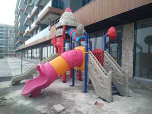 ชุดอวกาศเล่นโครงสร้างโรงเรียนนอกพื้นดินเล่นสไลด์อุปกรณ์สนามเด็กเล่นเด็กของเล่นกลางแจ้ง - Product Image 6