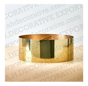 <b>Pink</b> <b>Powder</b> Coated Stainless Steel Metal Cylinder Flower Vase Traditional Design Tabletop Wedding Vase for Flowers - Product Image 3