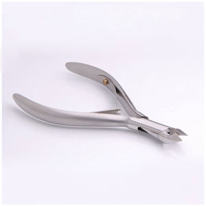 Professional Matt Finish Stainless Steel Nail Cuticle Nipper High Quality Nail Clipper Cutter for Pedicure and <b>Toes</b> Nail Tools - Product Image 3