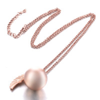Fine Jewelry Boule de grossesse en argent sterling 925 Boules de bolas mexicaines Collier de musique ange