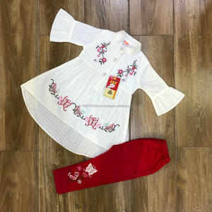 Vestido de algodón para bebé, ropa de diseño informal para niña de 2 a 4 años - Product Image 2