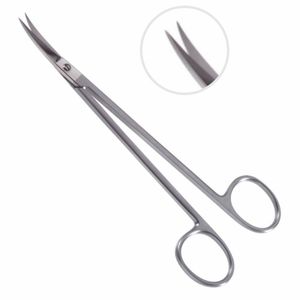 Joseph Nasal Scissors 6.25'' (16cm) Curved Best Stainless Steel Scissors - Product Image 1