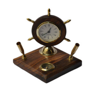 Reloj de escritorio de diseño único, para interiores y oficinas, diseño decorativo de sobremesa con reloj de Metal de hierro fundido al mejor precio - Product Image 2