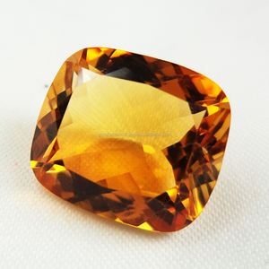 Pierre précieuse citrine jaune extraite de terre naturelle en taille personnalisée forme mixte fabrication de bijoux précieux pierres précieuses certifiées en vrac en vrac - Product Image 4
