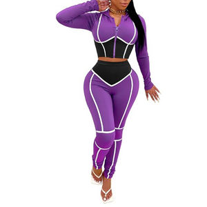 ชุดจัมพ์สูทสำหรับผู้หญิงบอดี้สูทแบบลำลองสำหรับฤดูหนาวโลโก้แบบกำหนดเอง - Product Image 5