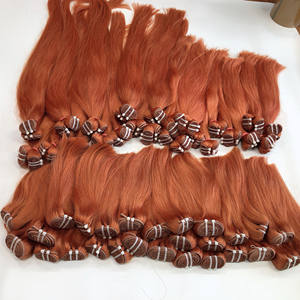 ผมแท้เกรด12A ช่อผมคนจากกัมพูชา100% มัดผมมนุษย์ผสมกับที่ปิด - Product Image 5