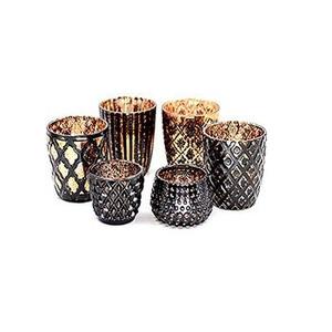 Porte-bougie en verre fait main pour mariage et Noël, design écologique, emballage personnalisé disponible - Product Image 1