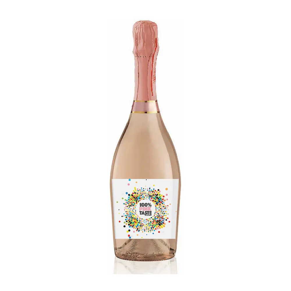 प्रीमियम गुणवत्ता शराब से इटली से गैर-मादक गुलाब पेय 100% गुलाबी स्वाद Glera और Malvasia अंगूर Veneto 0,75L