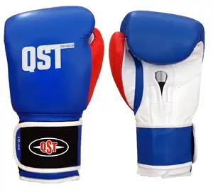 Grosir disesuaikan 14oz 16oz Muay Thai Kick Boxing sarung tangan kulit PU kustom OEM EVA waktu warna berat bahan asal massa