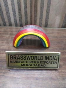 Urna de Metal para mascotas de estilo americano hecha a mano hermosa Brassworld India suministros funerarios para cremación - Product Image 4
