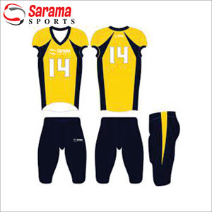 Maillots de football américain pour hommes personnalisés pas chers équipes de collèges américains cousus authentiques, - Product Image 2