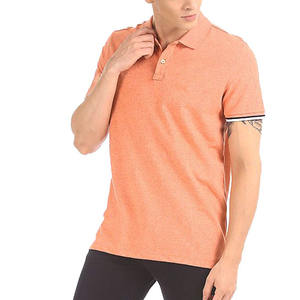 Polo liso para hombre, camisas de Golf personalizadas de algodón - Product Image 1