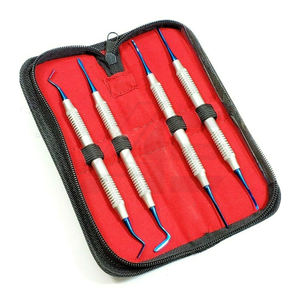 2025 L.A. ELAHI CO GERMAN DENTAL Juego de Periotómos Manuales y Mini Elevadores de Raíz, 3 Piezas, Acero Inoxidable Alemán - Product Image 3