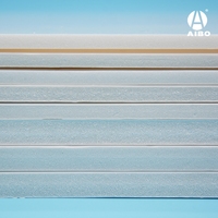 Panneau en mousse AIBO blanc de 5 mm d'épaisseur, 1220*2440 mm, service de découpe sur mesure disponible, panneau en mousse de papier