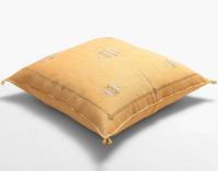 Cactus Soie Oreiller Sabra Oreiller Killim Oreiller Géométrique Agave Fibre Couverture Fait Main Maroc pour Hôtel Décor 10 OEM Disponible
