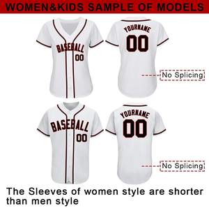 Dernier uniforme de baseball professionnel à séchage rapide à la mode Maillot de softball sublimé de haute qualité - Product Image 4