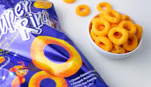 โอเรียนเต็ลซุปเปอร์แหวนมีจริงชีสยอดนิยมในวัยเด็กมาเลเซียชีสรสข้าวโพดขนมขบเคี้ยว - Product Image 4