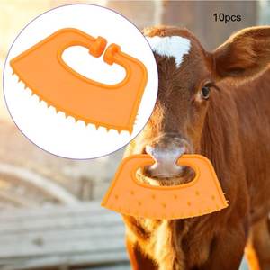 Tebru ที่หนีบจมูกลูกวัวมีหนามป้องกันการดูดสำหรับฟาร์มเลี้ยงลูกวัวเครื่องมือสัตวแพทย์สำหรับหย่านมวัว - Product Image 4