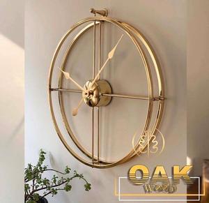 Reloj de pared de hierro con diseño elegante para sala de estar, accesorio de alta calidad para decorar la sala de estar - Product Image 5