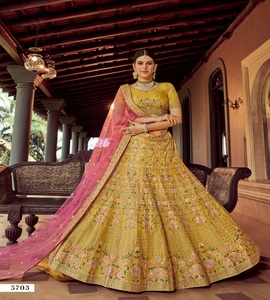 Ropa de boda india/exclusiva, moda nupcial, Lengha Choli, 2021 - Product Image 5