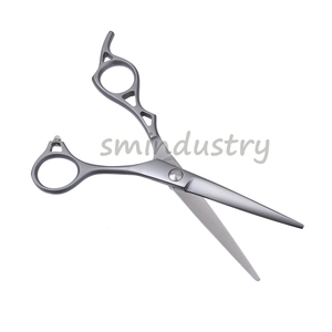 Ciseaux de coiffure professionnels en acier inoxydable, ciseaux à effiler droits faits à la main, logo personnalisé pour salon de coiffure (sm) - Product Image 6