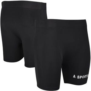 Compression Shorts Cricket <b>Boxer</b> Groin Guard Support MMA Running Fitness Shorts Gym Sports Compression Baselayer Short - Product Image 3