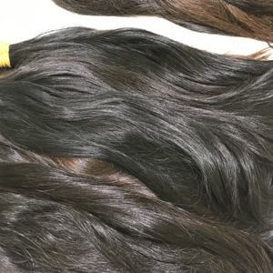 Extensión de cabello Natural virgen 100% humano, cabello sin procesar de fábrica, cabello Remy alineado a granel - Product Image 4