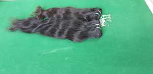 Venta al por mayor Natural indio sin procesar Virgen Remy Paquetes de cabello cutícula alineados Super Wave Extensiones de cabello humano Gran stock en línea - Product Image 3