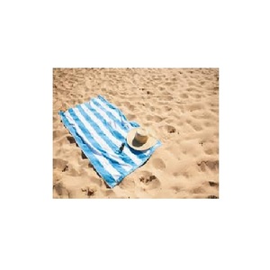 Vente en gros 100% coton biologique certificat Gots 2 pièces adultes plaine chaude voile Super doux séchage rapide sans sable ensemble de serviettes de plage - Product Image 6