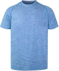 Camiseta de gimnasio estampada en blanco 95% poliéster 5% LICRA transpirable secado rápido 280 Gsm cuello redondo de alta calidad para hombre - Product Image 5