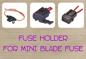 Soporte de fusible medio automático, arnés de cableado, personalizado, tipo cuchilla, 12AWG, Taiwán - Product Image 3